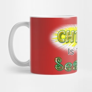 Christ is The Season T- Shirt Design Mug